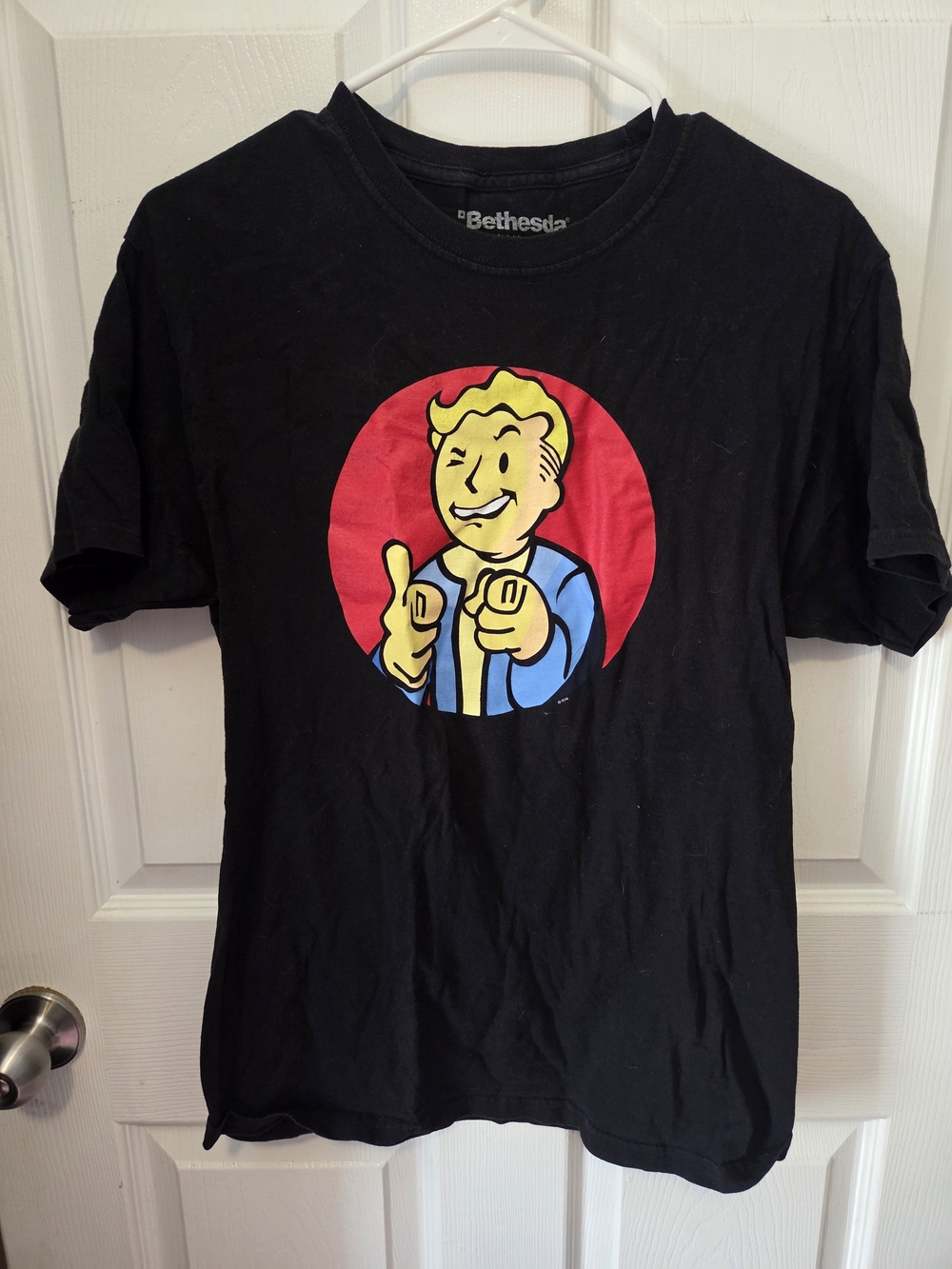 Bethesda Vault Boy Graphic Tee - Black